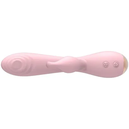 NALONE - MAGIC STICK VIBRATOR WITH RABBIT - LIGHT PINK