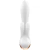 SATISFYER - DOUBLE FLEX VIBRATOR APP WHITE