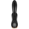 SATISFYER - DOUBLE FLEX VIBRATOR APP BLACK