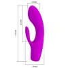PRETTY LOVE - TIM PURPLE RECHARGEABLE VIBRATOR