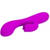 PRETTY LOVE - GLORIA RECHARGEABLE RABBIT VIBRATOR-WATERPROOF PURPLE