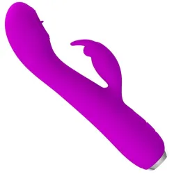 PRETTY LOVE - RACHEL RECHARGEABLE VIBRATOR WITH PURPLE STIMULATING WAVES