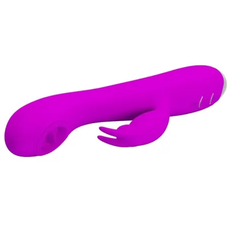PRETTY LOVE - RACHEL RECHARGEABLE VIBRATOR WITH PURPLE STIMULATING WAVES