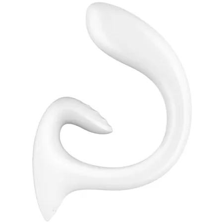 SATISFYER - G FOR GODDESS 1 RABBIT VIBRATOR WHITE