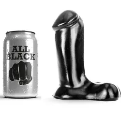 ALL BLACK - DILDO REALISTIC 14 CM