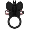 COQUETTE CHIC DESIRE - COCK RING BUTTERFLY WITH VIBRATOR BLACK/ GOLD