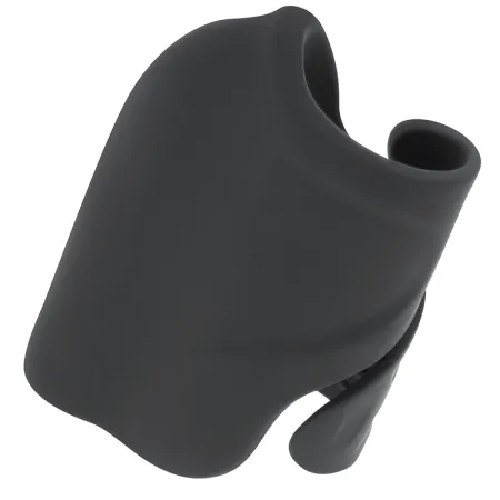 OHMAMA - SILICONE RABBIT VIBRATOR COCK RING