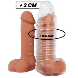 VIRILXL - PENIS EXTENDER EXTRA COMFORT SLEEVE V11TRANSPARENT