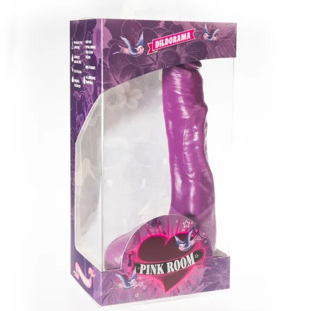 PINK ROOM - AMADEO REALISTIC DILDO PURPLE 15.5 CM
