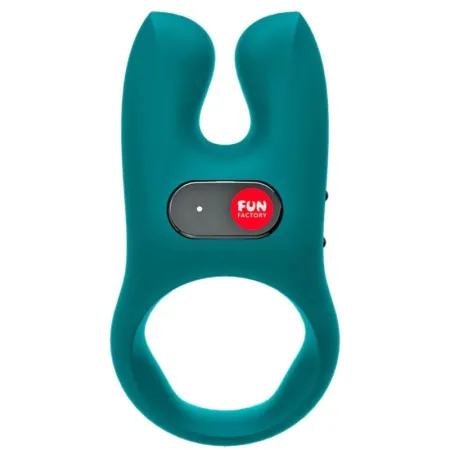 FUN FACTORY - NOS VIBRATING COCK RING DEEP SEA BLUE