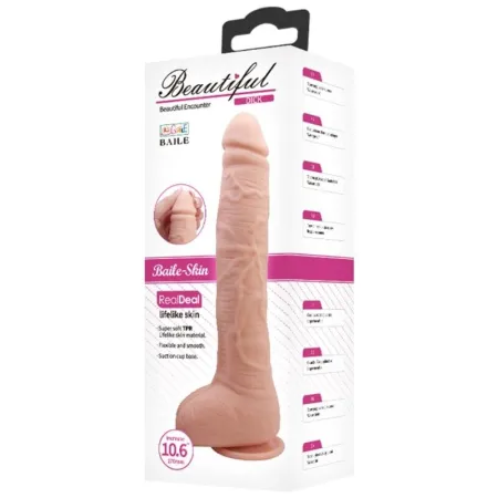 PINK ROOM - EBAN REALISTIC DILDO FLESH 19 CM