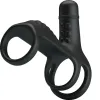 ARMONY - JOY JUMPER RING VIBRATOR FOR COUPLES & ANAL PLUG BLACK