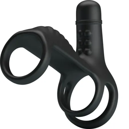ARMONY - JOY JUMPER RING VIBRATOR FOR COUPLES & ANAL PLUG BLACK