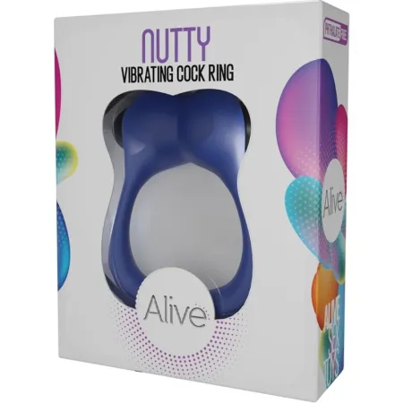 ALIVE - NUTTY VIBRATING RING BLUE