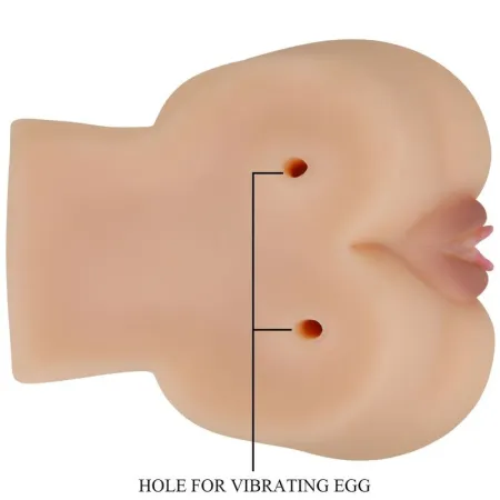 CRAZY BULL - REALISTIC VAGINA AND ANUS KYLIE VIBRATOR