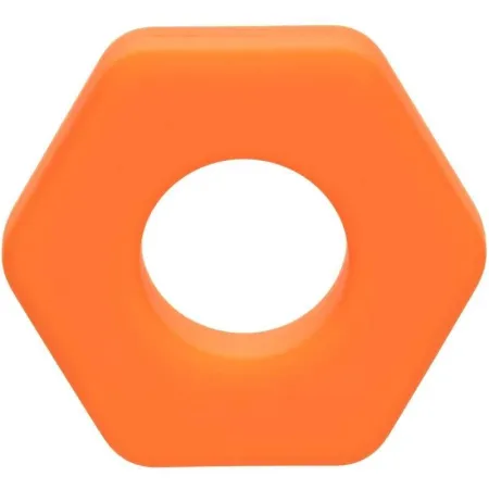 CALEXOTICS - ALPHA PROLONG SEXAGON RING ORANGE