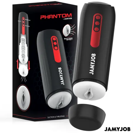 JAMYJOB - PHANTOM AUTOMATIC VAGINA MASTURBATOR 5 STIMULATING WAVES AND THRUST MODES