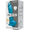 SILEXD - MODEL 1 REALISTIC PENIS PREMIUM SILEXPAN SILICONE BLUE 17.5 CM