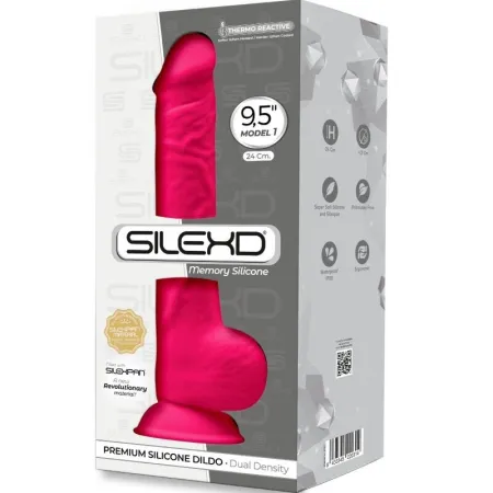 GET REAL - DILDO 12 CM WITH BALLS BLACK