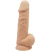 GET REAL - DILDO 12 CM WITH BALLS BLACK