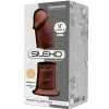 SILEXD - MODEL 2 REALISTIC PENIS PREMIUM SILEXPAN SILICONE BROWN 23 CM