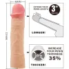 PRETTY LOVE - CHELSEA PENIS SLEEVE WITH 7.6 CM EXTENSION FLESH