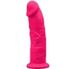SILEXD - MODEL 2 REALISTIC PENIS PREMIUM SILEXPAN SILICONE FUCHSIA 19.2 CM