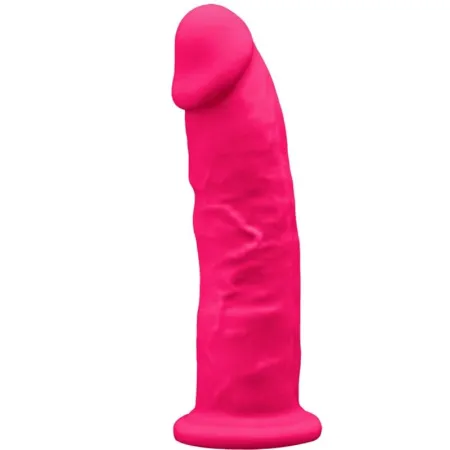 SILEXD - MODEL 2 REALISTIC PENIS PREMIUM SILEXPAN SILICONE FUCHSIA 19.2 CM
