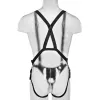 KING COCK - 28 CM HOLLOW STRAP-ON SUSPENDER SYSTEM FLESH