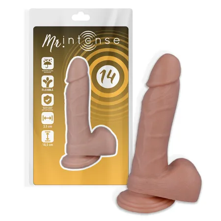 KING COCK - DILDO WITH BALLS 35.6 CM FLESH
