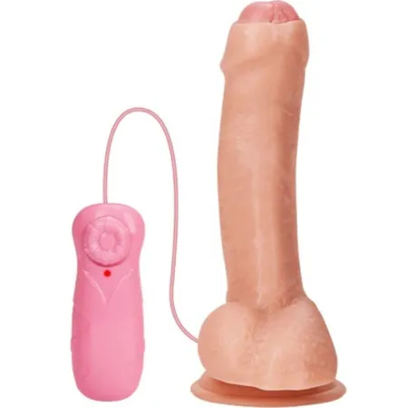 GET REAL - HAPPY DICKS 19 CM WITH BALLS BLUE