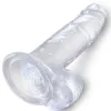 KING COCK - CLEAR REALISTIC PENIS WITH BALLS 15.2 CM TRANSPARENT