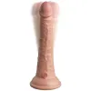 KING COCK - ELITE REALISTIC DILDO VIBRATOR & SILICONE REMOTE CONTROL 17.8 CM