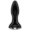 SATISFYER - ROTATOR PLUG 2+ VIBRATING PLUG APP BLACK