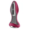 SATISFYER - ROTATOR PLUG 2+ VIBRATING PLUG APP RED