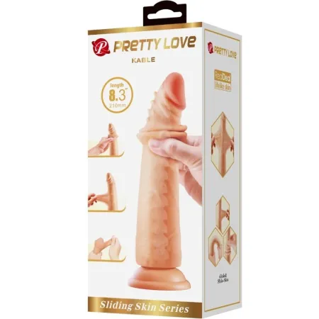 PRETTY LOVE - KABLE SUPER REALISTIC PENIS 21 CM FLESH