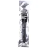 ALL BLACK - MEGA RIPPLE SHOWER ANAL SILICONE 28.5 CM