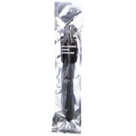 ALL BLACK - MEGA RIPPLE SHOWER ANAL SILICONE 28.5 CM