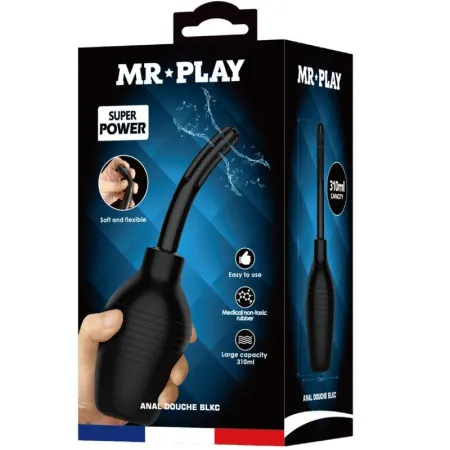 MR PLAY - ANAL DOUCHE BLKC SUPER POWER BLACK