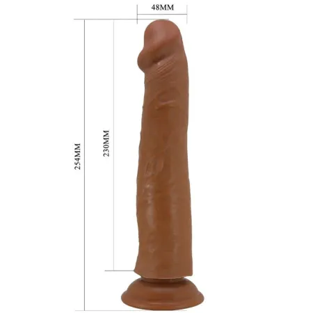 SILEXD - MODEL 1 REALISTIC PENIS PREMIUM SILEXPAN SILICONE FUCHSIA 21.5 CM