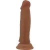 PRETTY LOVE - QUENTIN REALISTIC DILDO 18 CM BROWN