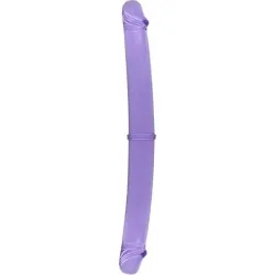 SEVEN CREATIONS - DOUBLE PENIS 30 CM PURPLE