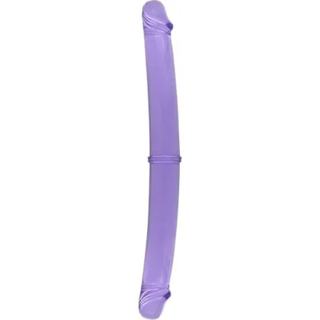 SEVEN CREATIONS - DOUBLE PENIS 30 CM PURPLE
