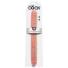 KING COCK - THICK DOUBLE DILDO FLESH 40.6 CM