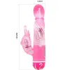 BAILE - MULTISPEED VIBRATOR WITH PINK STIMULATOR