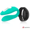 WEARWATCH - DUAL PLEASURE WIRELESS TECHNOLOGY WATCHME AQUAMARINE / JET BLACK