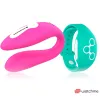 WEARWATCH - DUAL PLEASURE WIRELESS TECHNOLOGY WATCHME FUCHSIA / AQUAMARINE
