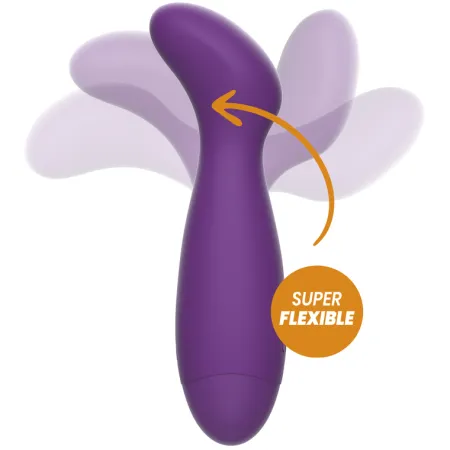 OHMAMA - MINI VIBRATOR - SILVER 13.5 CM