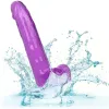 CALEXOTICS - SIZE QUEEN DILDO PURPLE 20.3 CM