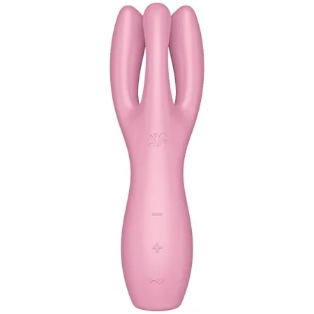 SATISFYER - THREESOME 3 VIBRATOR PINK